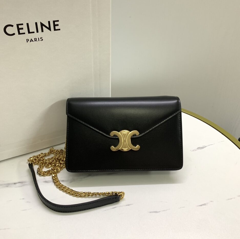 Celine Triomphe Plus Black