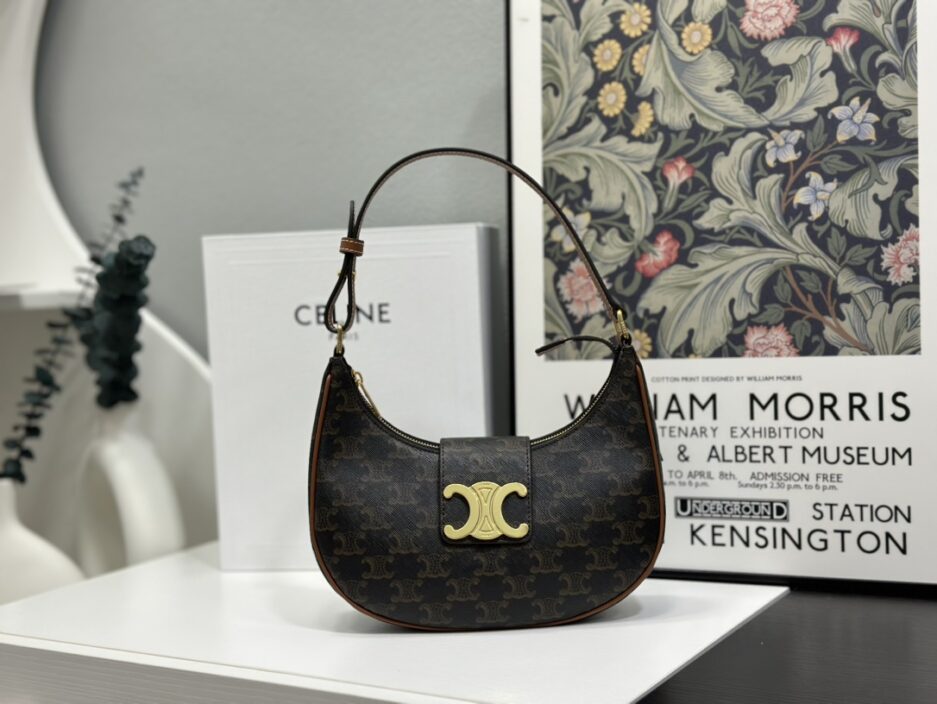 Celine Ava Triomphe Black