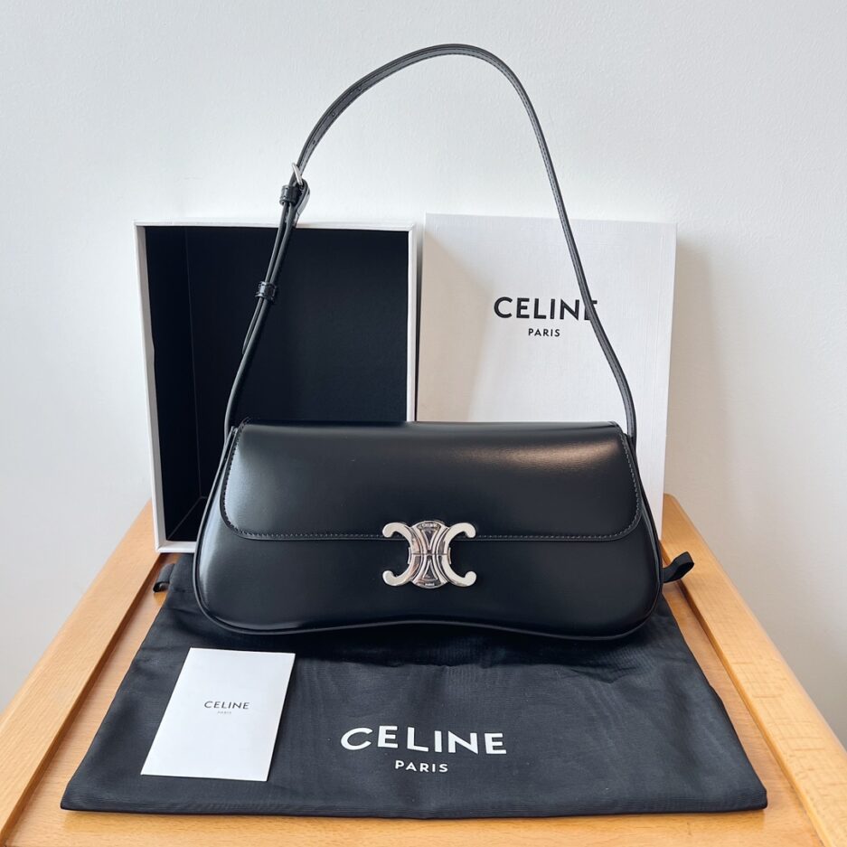 Celine Lola Bag Big Black GHW